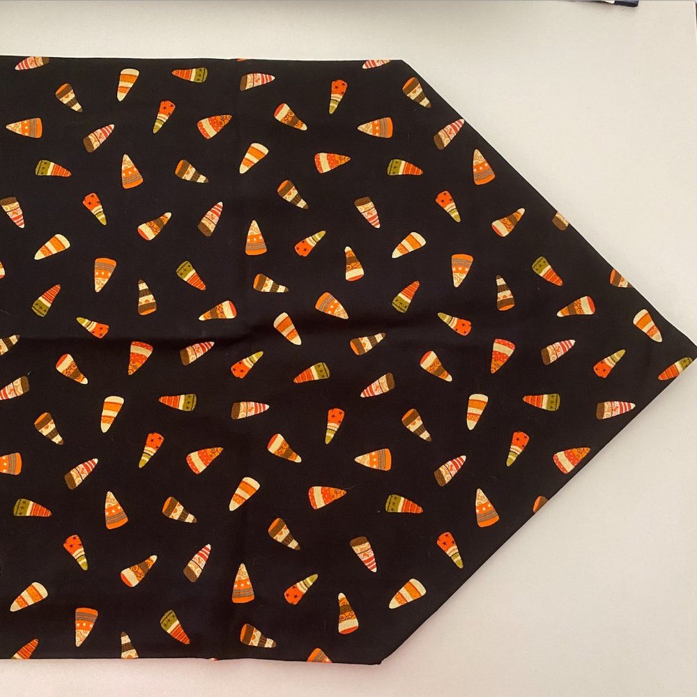 HANDMADE Halloween Theme Reversible Table Runner
